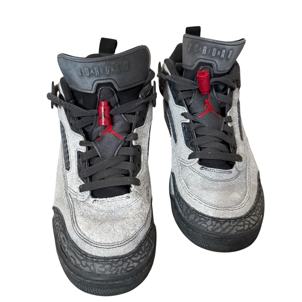Air Jordan Spizike Low Anthracite Gym Red Size 10.5 US